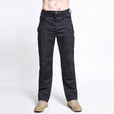 New Mens Tactical Pants Multiple Pocket Elasticity Military Urban Commuter Tacitcal Trousers Men Slim Fat Cargo Pant 6XL