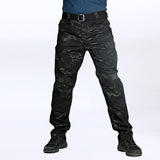 New Mens Tactical Pants Multiple Pocket Elasticity Military Urban Commuter Tacitcal Trousers Men Slim Fat Cargo Pant 6XL