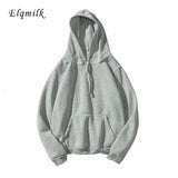 Woman's Solid 3 Colors Hoodies Sweatshirts Female 2020 Cotton Thicken Warm Hoodies Lady Autumn Fashion Streetwear Tops Women