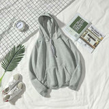 Woman's Solid 3 Colors Hoodies Sweatshirts Female 2020 Cotton Thicken Warm Hoodies Lady Autumn Fashion Streetwear Tops Women