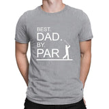 Best Dad By Par Funny Golf Gift Golf Shirts T Shirt Euro Funny Mens Streetwear Shirt Designer Summer 2020 Top Tee