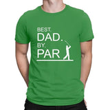 Best Dad By Par Funny Golf Gift Golf Shirts T Shirt Euro Funny Mens Streetwear Shirt Designer Summer 2020 Top Tee