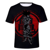 2020 new men and women personality anime Dragon Ball Z 3D printing T-shirt cool fashion comfortable short-sleeved creative shirt