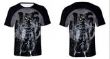 2020 new men and women personality anime Dragon Ball Z 3D printing T-shirt cool fashion comfortable short-sleeved creative shirt