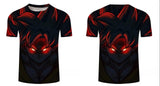 2020 new men and women personality anime Dragon Ball Z 3D printing T-shirt cool fashion comfortable short-sleeved creative shirt