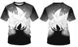 2020 new men and women personality anime Dragon Ball Z 3D printing T-shirt cool fashion comfortable short-sleeved creative shirt