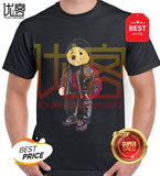 new fashion paul bear logo t shirt men's women's 100% cotton short sleeves tops tee printed Crewneck casual t-shirt
