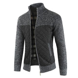 Mountainskin camisolas masculinas outono inverno quente malha camisola casacos cardigan roupas masculinas malhas casuais sa833
