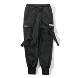 2020 hip hop menino multi-bolso elástico na cintura harem calças homem streetwear punk calças casuais corredores masculinos tornozelo-comprimento dos homens