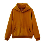 Toppies Womens Tracksuits Hooded Sweatshirts 2021 Autumn Winter Fleece Oversize Hoodies Solid Pullovers Jackets Unisex Couple